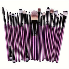 Load image into Gallery viewer, 20Pcs Professional Makeup Brush Set - Ultra-Soft Bristles for Powder, Foundation &amp; Eyeshadow - Shop &amp; Buy
