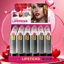 Load image into Gallery viewer, 24pc Mushroom Head Lipstick Set - 6 Colorful, Long-Lasting Matte Glosses - Ultra-Moisturizing, Non-Fading, Smudge-Proof - Shop &amp; Buy
