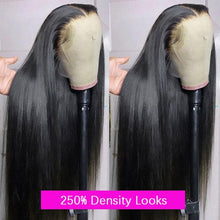 Load image into Gallery viewer, 250% Brazilian Bone Straight Human Hair Lace Frontal Wig 13x6 Lace Wigs For Women Pre Plucked With Baby Hair 13x6 Lace Front Wig - Shop &amp; Buy
