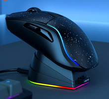 Load image into Gallery viewer, PC Gaming Mouse Tri-mode Connect Bluetooth Wired 2.4G Wireless Mouse with Charging Base
