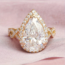 Load image into Gallery viewer, 3.45 Carats Moissanite S925 Engagement Ring, Anniversary Wedding Party Ring - Shop &amp; Buy
