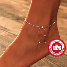 Load image into Gallery viewer, 3.7g/0.13oz S925 Sterling Silver Paw Charm Adjustable Anklet/Bracelet - Shop &amp; Buy
