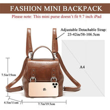 Load image into Gallery viewer, 3 Ways Backpack Purse for Women Convertible Fashion Backpack Shoulder Bags Travel School Bag for Teenage Girls - Shop &amp; Buy
