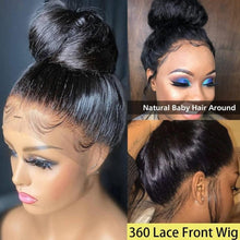 Load image into Gallery viewer, 360 Full Lace Frontal Wig Human Hair Pre Plucked Wigs Brazilian Hair Wigs For Women 30 32 Inch 13x4 Hd Body Wave Lace Front Wig - Shop &amp; Buy
