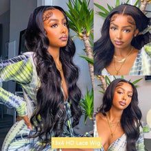 Load image into Gallery viewer, 360 Full Lace Frontal Wig Human Hair Pre Plucked Wigs Brazilian Hair Wigs For Women 30 32 Inch 13x4 Hd Body Wave Lace Front Wig - Shop &amp; Buy
