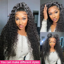 Load image into Gallery viewer, 360 Full Lace Wig Human Hair Pre Plucked Brazilian Lace Front Human Hair Wig - Shop &amp; Buy
