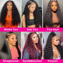 Load image into Gallery viewer, 360 Lace Wig Water Wave Lace Front Human Hair Wigs Water Wave Curly Human Hair Wig For Black Women Brazilian Wet And Wavy - Shop &amp; Buy
