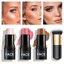 Load image into Gallery viewer, 3Pcs Cream Contour Kit - Smooth Contour, Highlight &amp; Blush Sticks - Waterproof, Long-lasting, Non-greasy - Shop &amp; Buy
