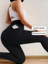 Load image into Gallery viewer, 3Pcs High Waist Slimming Yoga Leggings, Butt Lifting High Stretch With Side Pocket Seamless Yoga Pants - Shop &amp; Buy
