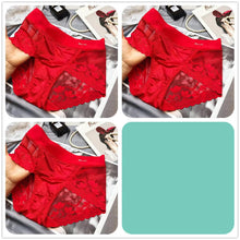 Load image into Gallery viewer, 3PCS Women Lace Panties High Waist Lingerie Brief Plus Size L-2XL Sexy Women&#39;s Underwear - Shop &amp; Buy

