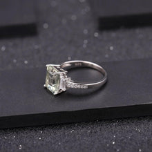 Load image into Gallery viewer, 4.1Ct Natural Green Amethyst Wedding Ring 925 Silver 585 14K 10K 18K Gold Prasiolite Rings For Women Fine Jewelry - Shop &amp; Buy
