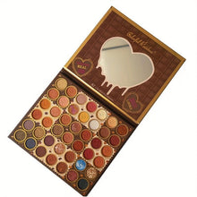 Load image into Gallery viewer, 42-Color Chocolate Eyeshadow Palette - Shimmering Pearlescent &amp; Glitter Matte Shades - Shop &amp; Buy
