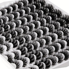 Load image into Gallery viewer, 48 Pairs Fluffy Faux Mink Lashes Natural Wispy Thick Messy Makeup Lashes Extension For Party Stage Festival Eye Makeup - Shop &amp; Buy
