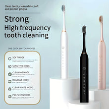 Load image into Gallery viewer, 4/8 Replacement Heads Rechargeable Electric Toothbrush - 6 Advanced Cleaning Modes - Shop &amp; Buy
