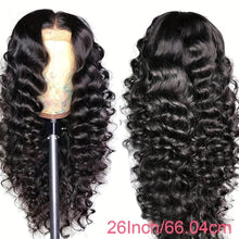 Load image into Gallery viewer, 4x4 Glueless Loose Wave/Curly Human Hair Wigs - 180% Density HD Lace Front with Pre-Plucked Baby Hair - Ultra-Realistic - Shop &amp; Buy
