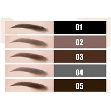 Load image into Gallery viewer, 5-Color Waterproof Eyebrow Pencil - Dual-Headed Automatic Pen for Natural Look - Shop &amp; Buy
