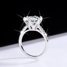 Load image into Gallery viewer, 5ct Moissanite Ring 925 Sterling Silver Light Luxury Jewelry For Evening Party Perfect Proposal Gift - Shop &amp; Buy

