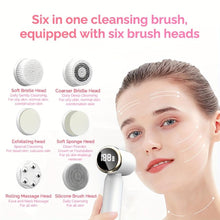 Load image into Gallery viewer, 6-in-1 Facial Care System - Advanced Cleansing Technology with Spin Scrub Brush - Shop &amp; Buy
