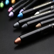 Load image into Gallery viewer, 6-Piece Waterproof Eyeshadow Pencil Kit: Matte &amp; Glitter Shades, Long-Wearing Twist-Up Set - Shop &amp; Buy
