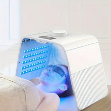 Load image into Gallery viewer, 7-Color LED Facial Beauty Device - Portable Steam Sauna with Mist Spray, Foldable for Space-Saving, Revitalizes &amp; Hydrates Skin - Shop &amp; Buy
