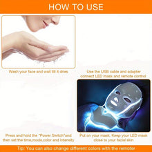 Load image into Gallery viewer, 7-Color LED Facial Mask Therapy - Radiant Skin Care Solution for Her - All-in-One - Shop &amp; Buy
