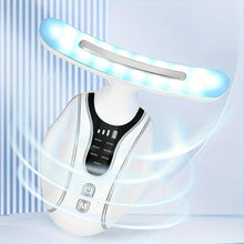Load image into Gallery viewer, 7-Color LED Light Therapy Neck Beauty Device, Rechargeable Anti-Wrinkle &amp; Anti-Aging Skin Tightening Massager - Shop &amp; Buy
