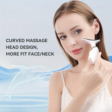 Load image into Gallery viewer, 7 colors Home Face Neck Massage Tool, 3 in 1 Portable Electric Face MassagerFacial Skin Care Device - Shop &amp; Buy
