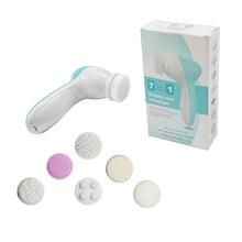 Load image into Gallery viewer, 7 In 1 Electric Facial Cleansing Brush, Face Scrubber Exfoliator Rotating Cleanser For Exfoliating, Massaging And Deep Cleansing - Shop &amp; Buy
