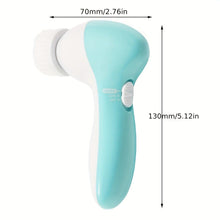 Load image into Gallery viewer, 7 In 1 Electric Facial Cleansing Brush, Face Scrubber Exfoliator Rotating Cleanser For Exfoliating, Massaging And Deep Cleansing - Shop &amp; Buy
