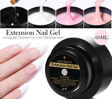 Load image into Gallery viewer, 4/3/2 Box 60ml Extension Nail Gel Polish for Manicure Extend Nude Pink White Clear Hard Gel Construction Gel Polish
