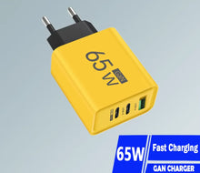 Load image into Gallery viewer, PD GaN USB Charger Fast Charging Type C Mobile Phone Charger For All Smartphones
