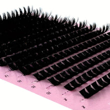 Load image into Gallery viewer, 80D Mix Cluster Eyelashes 266pcs Cluster Segmented Extensions 0.07mm Thick D Curling - Shop &amp; Buy
