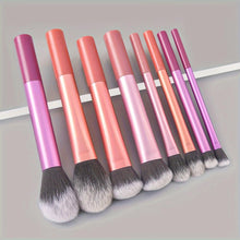 Load image into Gallery viewer, 8pcs Makeup Brush Kit Soft Synthetic Hair Make Up Brushes Foundation Blush Eyeshadow Cosmetic Makeup Tools - Shop &amp; Buy
