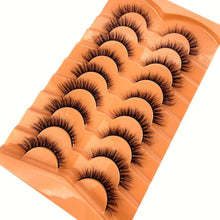 Load image into Gallery viewer, 9 Pairs Ultra-Soft Fluffy 3D Faux Mink False Lashes - Luxurious Handcrafted Dramatic Volume - Shop &amp; Buy
