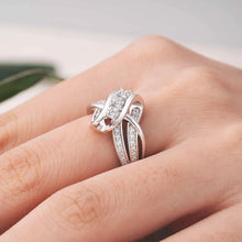 Load image into Gallery viewer, 925 Silver Wedding Rings for Women Real Anillos Bague Unique Luxury Dating Jewelry - Shop &amp; Buy

