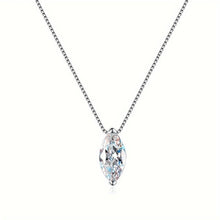 Load image into Gallery viewer, 925 Sterling Silver, 1 Carat Marquise Shaped High Quality Moissanite, Exquisite Women Fashion Necklace - Shop &amp; Buy
