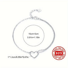 Load image into Gallery viewer, 925 Sterling Silver Link Chain Bracelet Elegant Hand Chain Jewelry Decoration - Shop &amp; Buy
