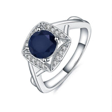 Load image into Gallery viewer, 925 Sterling Silver Rings for Women Iolite Blue Mystic Quartz Ring Gemstone Romantic Gift Engagement Jewelry - Shop &amp; Buy