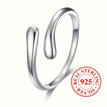 Load image into Gallery viewer, 925 Sterling Silver Toe Ring - Timeless Teardrop Design with Ultra-Sleek Minimalism - Shop &amp; Buy
