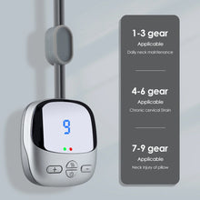 Load image into Gallery viewer, EMS Hanging Neck Massager Heating TENS Pulse Cervical Spine Massager
