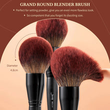 Load image into Gallery viewer, Makeup Brushes set,13/16/21pcs Premium Synthetic Big Powder Brush
