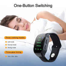 Load image into Gallery viewer, Sleep Aid Watch Microcurrent Pulse Sleeping Anti-anxiety Insomnia Hypnosis Device Relief Relax Hand Massage Pressure Soothing
