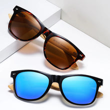 Load image into Gallery viewer, Pink Sunglasses Wood Bamboo Sun Glasses Women Fashion Mirror Eyewear
