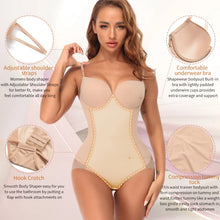 Load image into Gallery viewer, Shapewear Bodysuit for Women Tummy Control Butt Lifter Panties Waist Trainer Stomach Body Shaper Slimming Underwear
