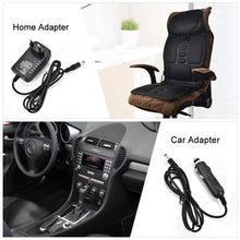 Load image into Gallery viewer, Electric Vibrating Car Massage Massage Chair Mat Portable Massager
