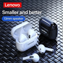 Load image into Gallery viewer, Original Lenovo LP40 wireless headphones TWS Bluetooth Earphones Touch Control Sport Headset Stereo Earbuds For Phone Android
