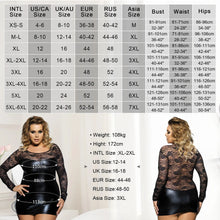 Load image into Gallery viewer, Women Plus Size Dresses Long Sleeve Nightdress Sexy Mini Dress Faux Leather Bodycon Babydoll Sleepwear
