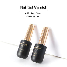 Load image into Gallery viewer, Latest 15ml Rubber Base and Top Thick Nail Base Coat Soak off UV Gel Varnish Semi-permanent Gellak For Nails Art Big Gel
