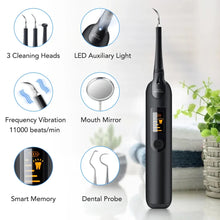 Load image into Gallery viewer, Electric Sonic Dental Calculus Remover Whitener Scaler LED Display Tooth Cleaner Rechargeable Tartar Tool Whitening Teeth Care
