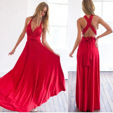 Load image into Gallery viewer, Ladies Sexy Women Maxi Club Dress Bandage Long Party Multiway Swing Dress Convertible Infinity Robe
